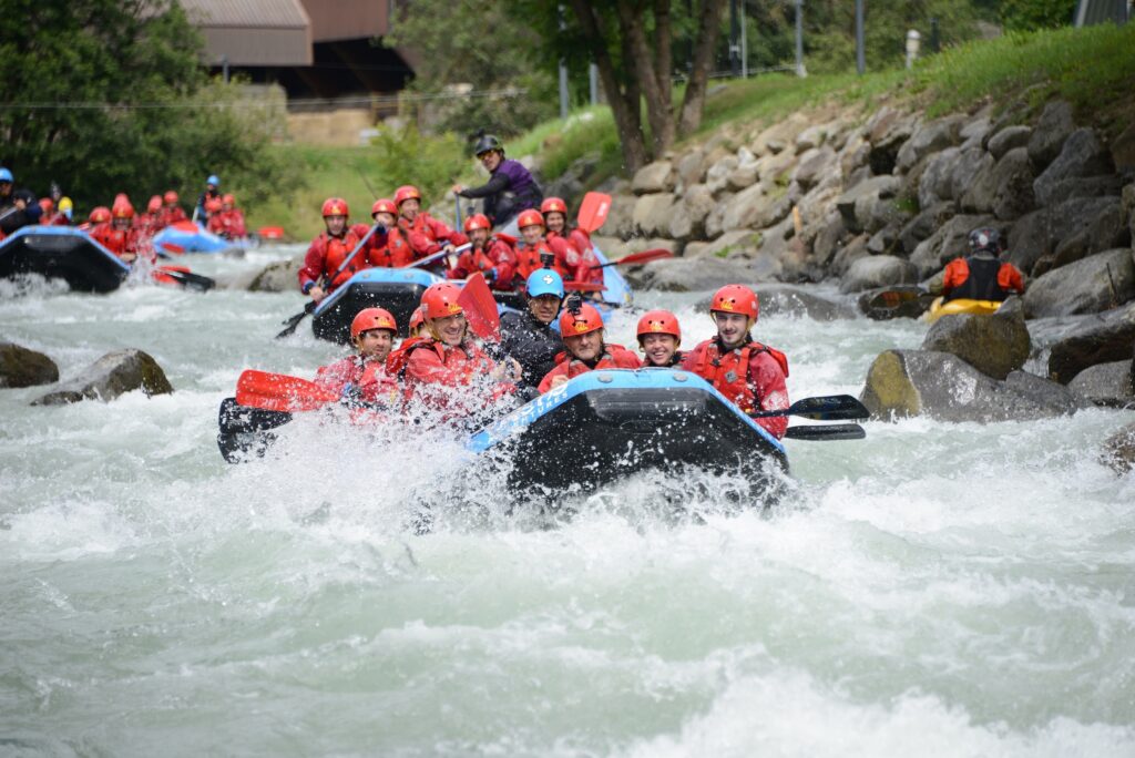 rafting power sul fiume Noce in Val di Sole, la discesa più pazza del Trentino!